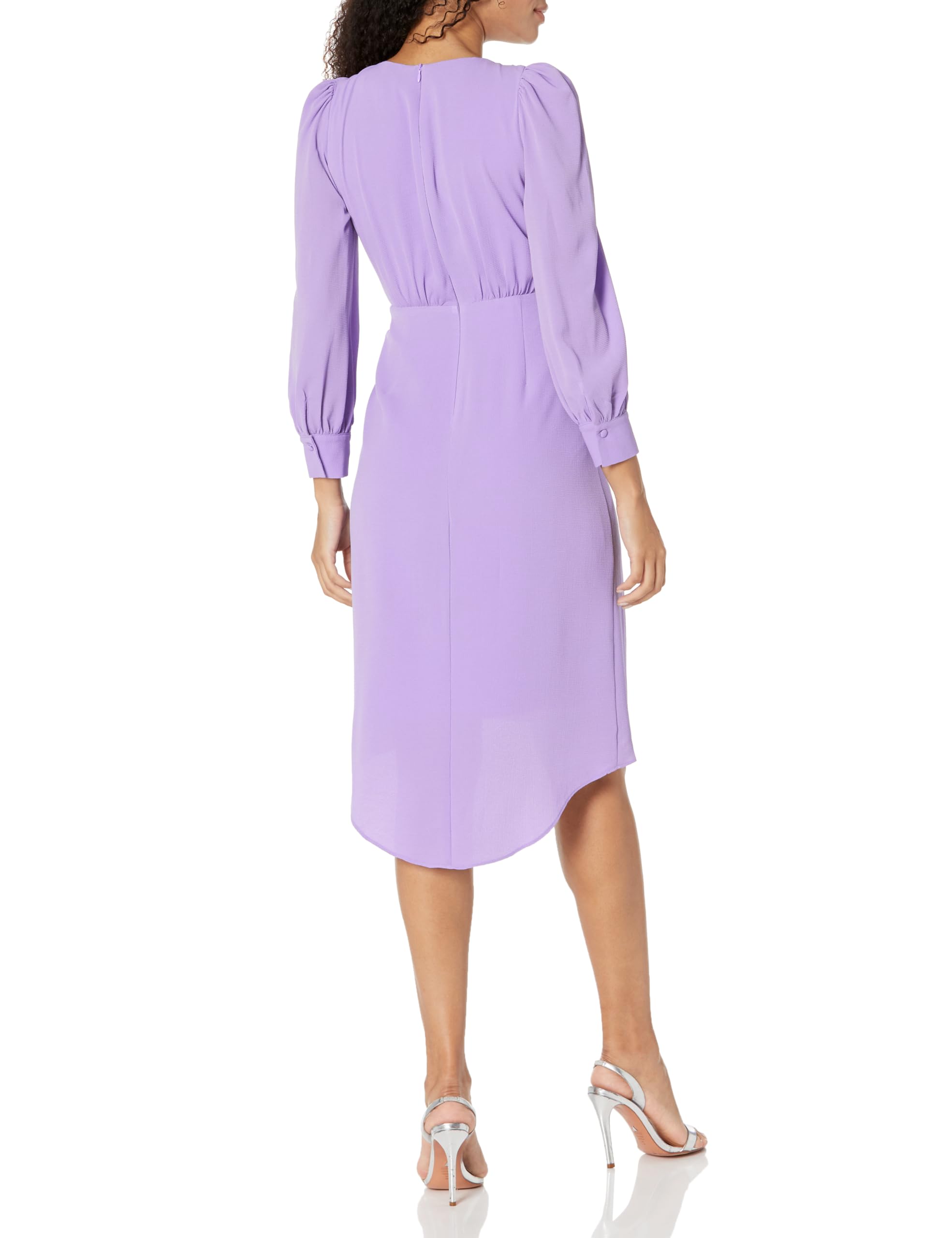 Maggy London Women's Long Sleeve Bubble Crepe Dress - Elegant Workwear & Wedding Guest Dress for Office, Cocktail Parties & Formal Events