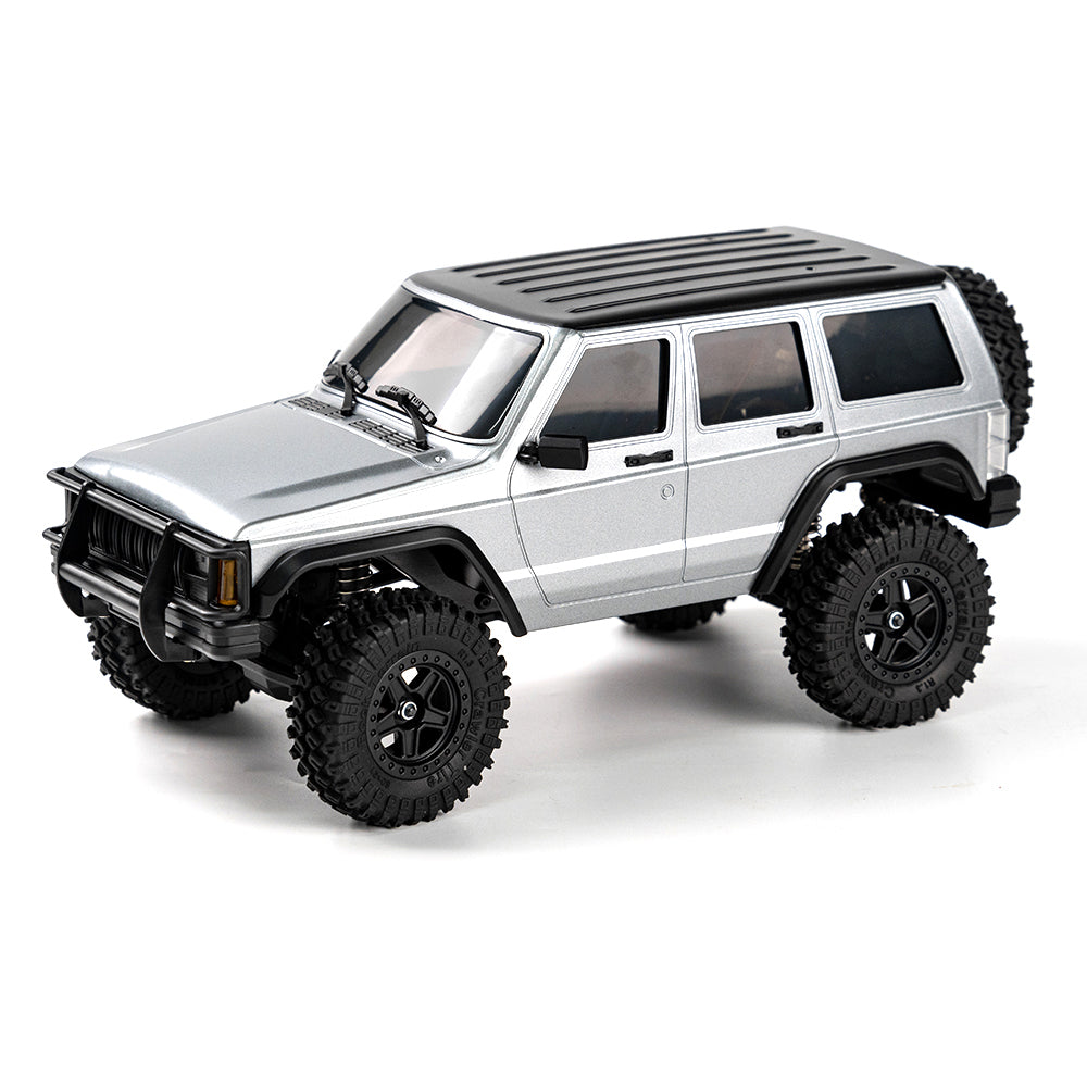 JJRC C8809 1/18 Scale 4WD RC Rock Crawler - Off Road Remote Control Truck Jeep Cherokee - Perfect for Outdoor Adventures, Backyard Crawling & Off-Road Racing