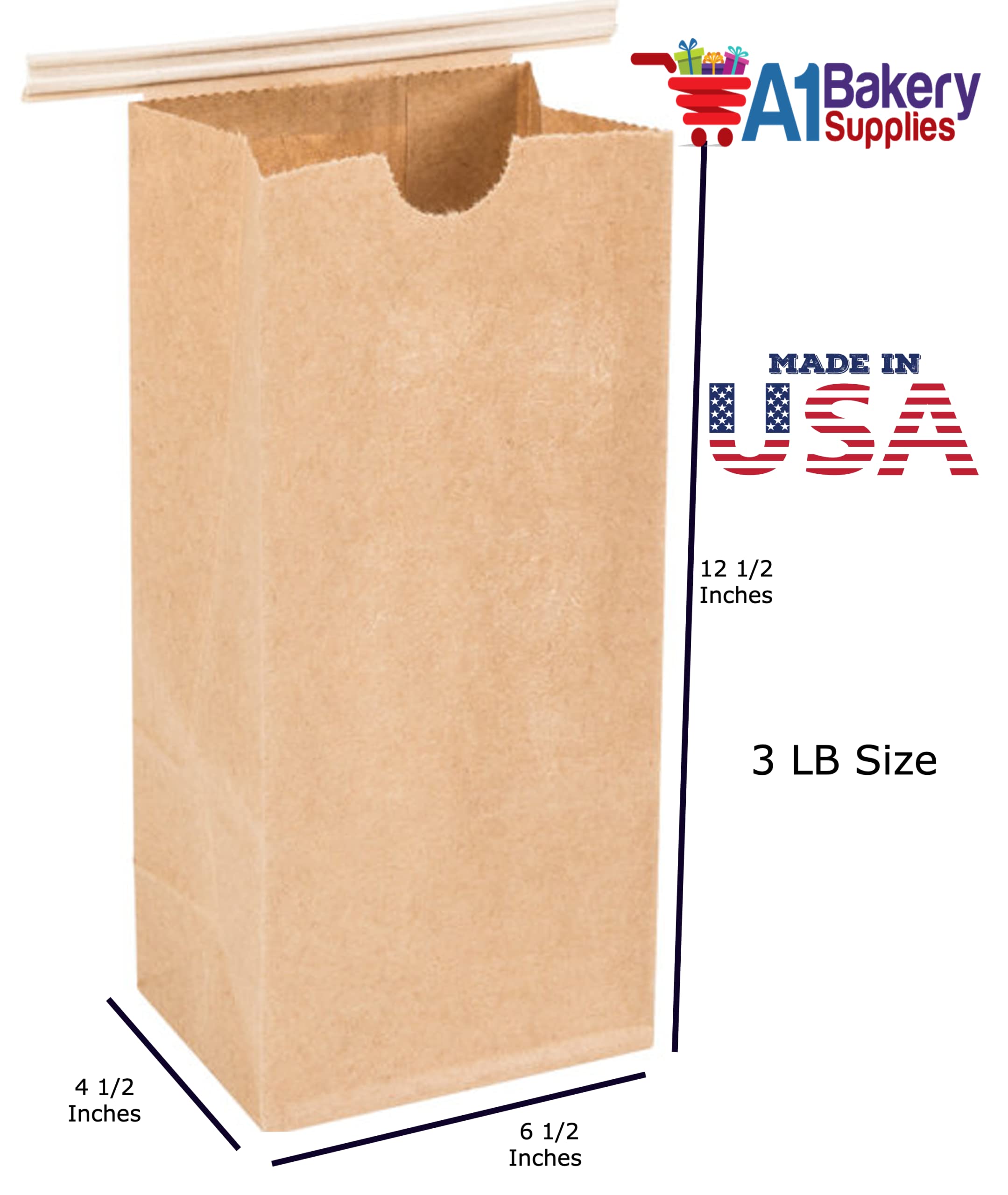 Premium Resealable Kraft Tin Tie Coffee Bags - 3 Lb Capacity (50 Pack) - Airtight Poly-lined for Freshness - Ideal for Coffee Beans, Tea Leaves & Bulk Food Storage