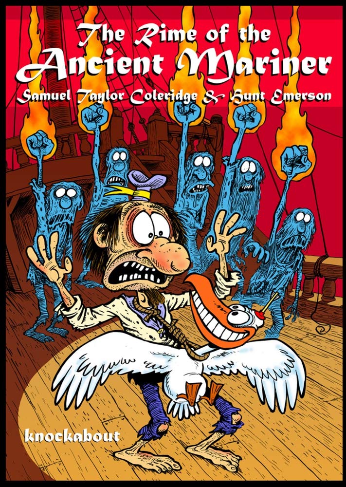 The Rime of the Ancient Mariner Cartoon Book - Classic Poem Illustrated Edition | Perfect for Literature Lovers, Students & Book Collectors | Great Gift for Poetry Enthusiasts