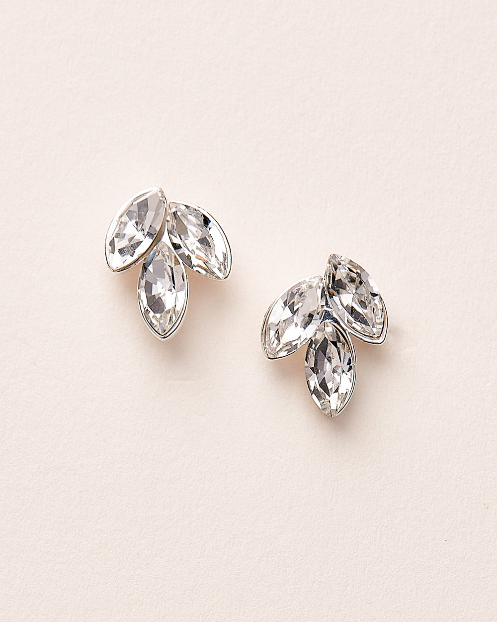 Maeve Floral Stud Earrings for Women - Dainty Rose Gold Flower Earrings - Hypoallergenic Fashion Jewelry for Everyday Wear, Date Night & Gift Giving