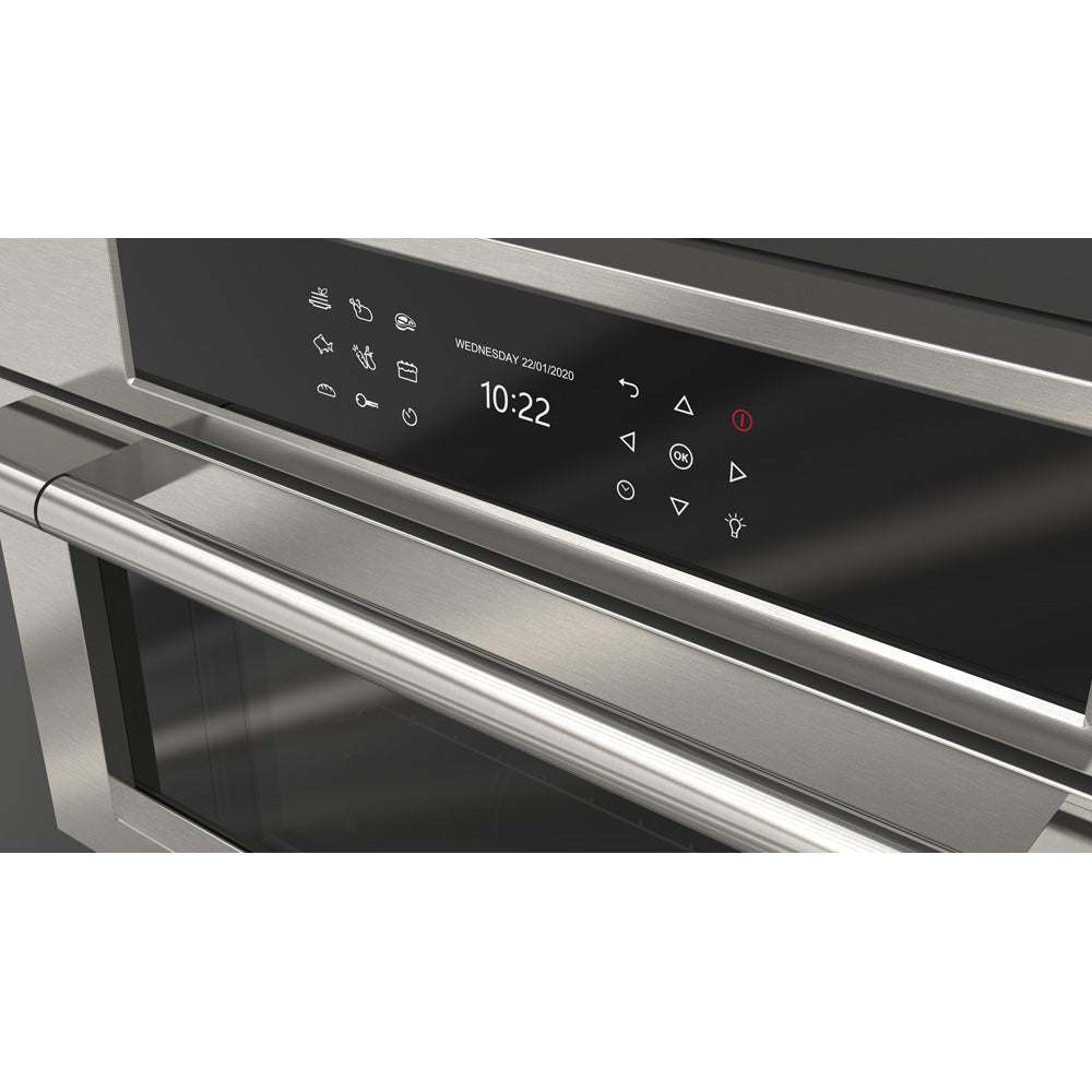 Fulgor Milano 30-inch 600 Series Pro 3-in-1 Steam Multi-Level Cooking Oven - Steam, Convection & Combi Steam (F6PSCO30S1) | Professional Kitchen Appliance for Baking, Roasting & Healthy Cooking