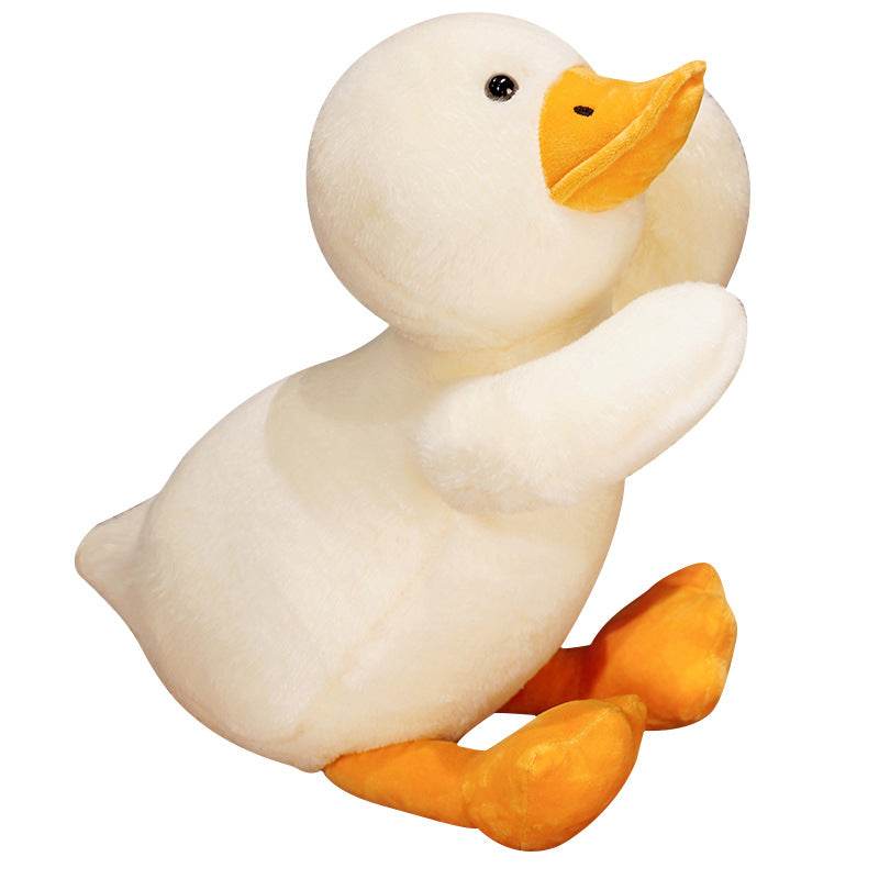 FluffyFeather: Adorable Duck Plush Toy - Soft Stuffed Animal for Kids, Nursery Decor & Gift Ideas