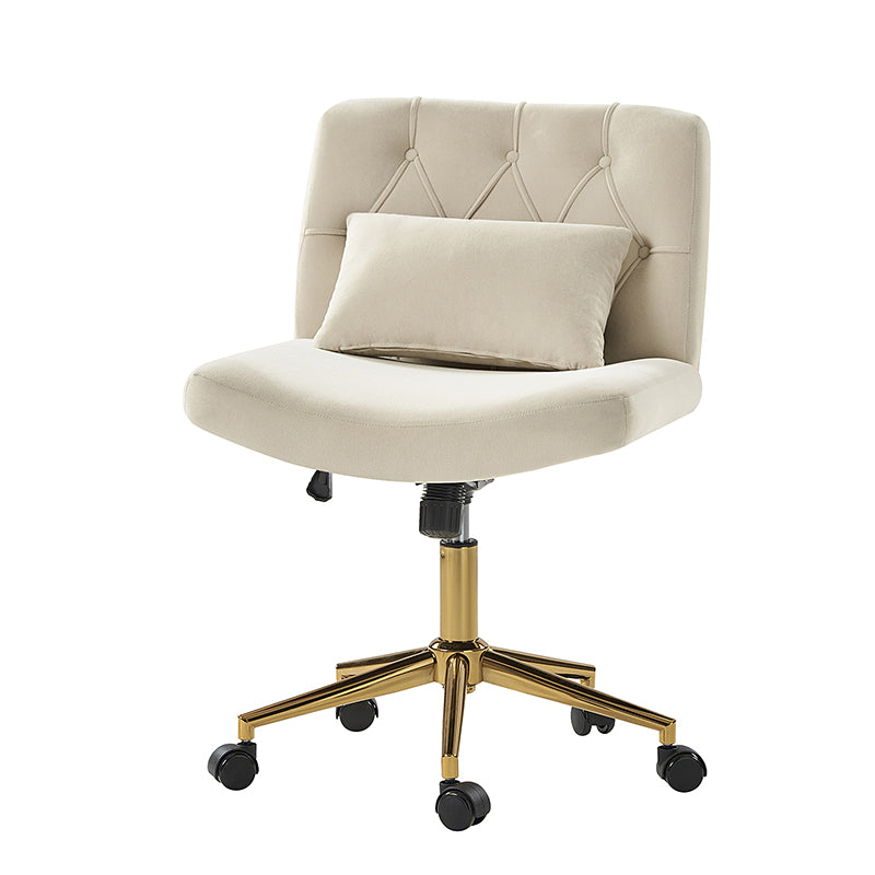 Norm Modern Flannel Adjustable Office Chair - Ergonomic Desk Chair for Home & Office Workspace, Perfect for Long Hours of Sitting