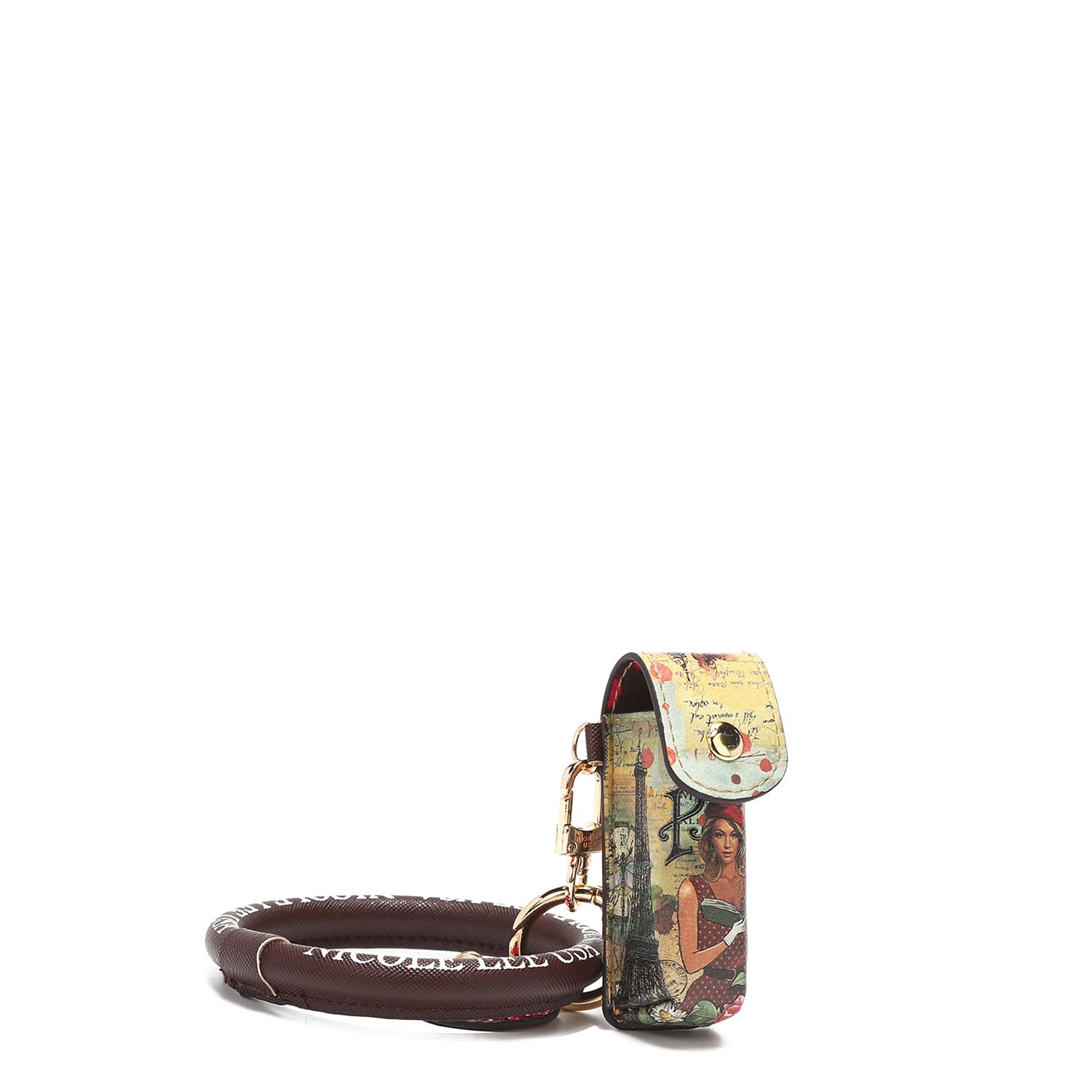 Stylish Lipstick Case Wristlet Keychain - Portable Cosmetic Holder for Women | Perfect for Travel, Parties & Everyday Use