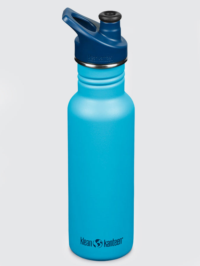 Klean Kanteen Classic Stainless Steel Water Bottle 18oz (532ml) - BPA Free, Leak Proof, Eco Friendly Reusable Bottle for Hiking, Gym, Office & Outdoor Activities