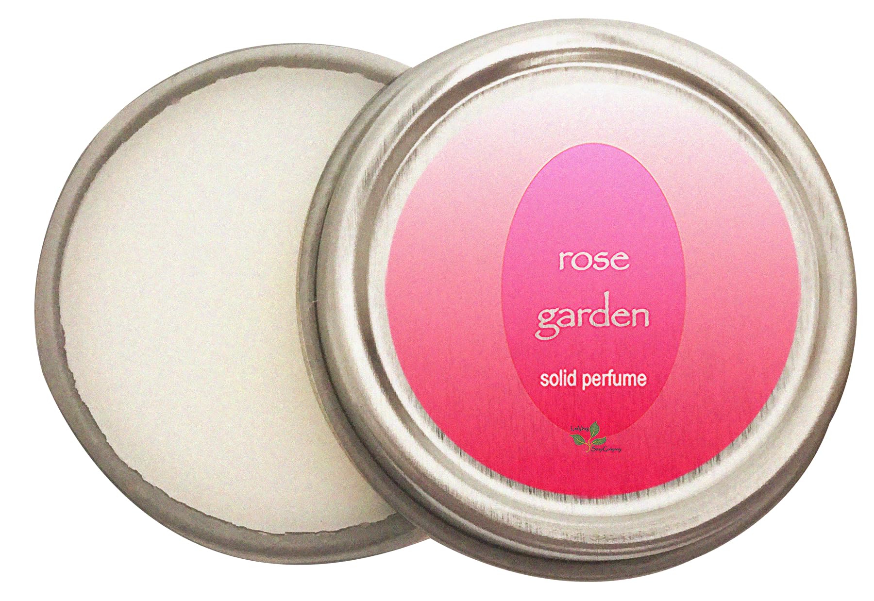 Rose Garden Natural Solid Perfume for Women - 0.25 oz Travel-Friendly Tin Jar - Long-Lasting Floral Scent - Perfect for Everyday Wear, Date Nights & Gifts