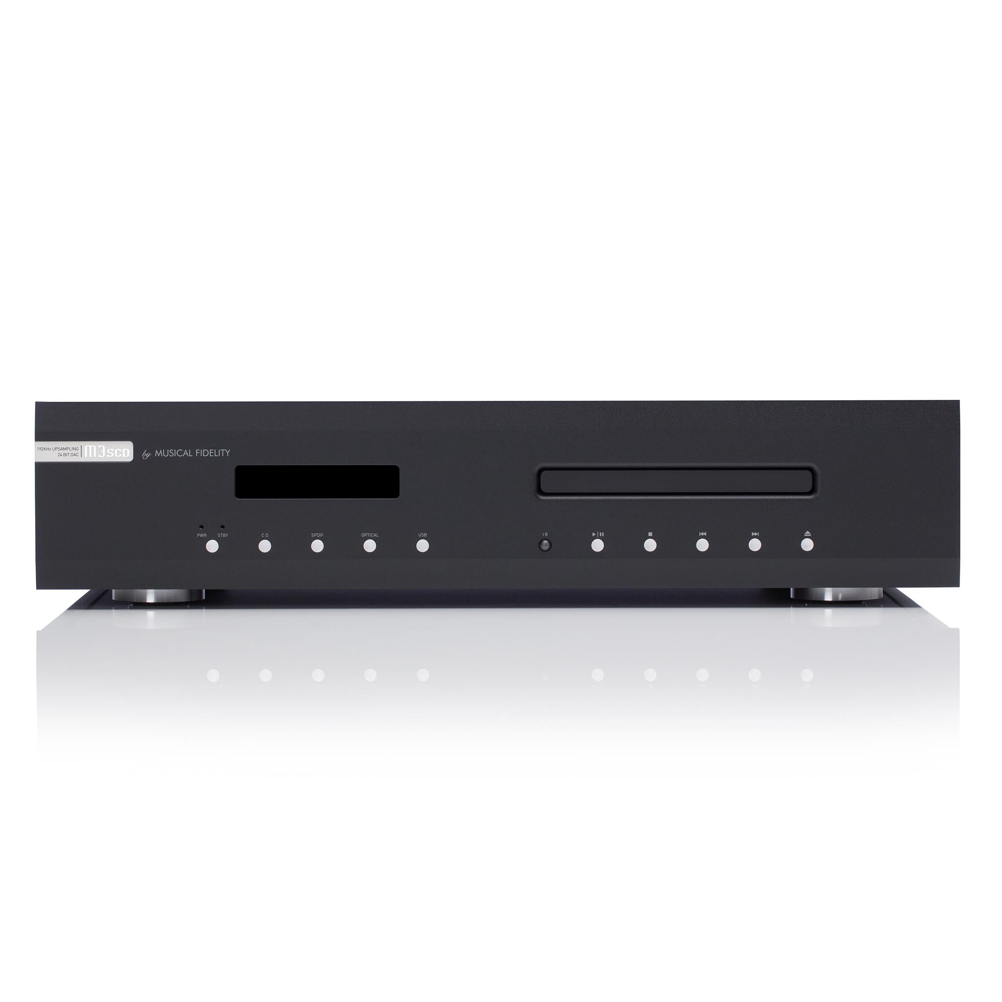 Musical Fidelity M3SCD Hi-Fi CD Player with Built-in DAC - Premium Audio for Home Theater & Music Listening
