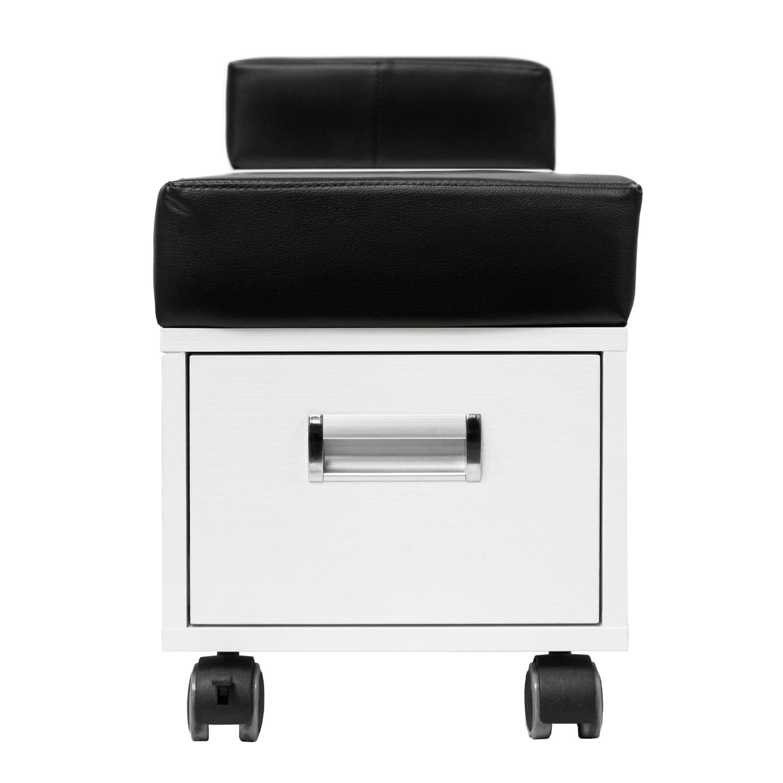 Alera Pedicart Stool - Adjustable Rolling Stool for Salon, Spa & Medical Use - Ergonomic Seat with Wheels for Comfort & Mobility - Perfect for Hairdressers, Nail Technicians & Healthcare Professionals