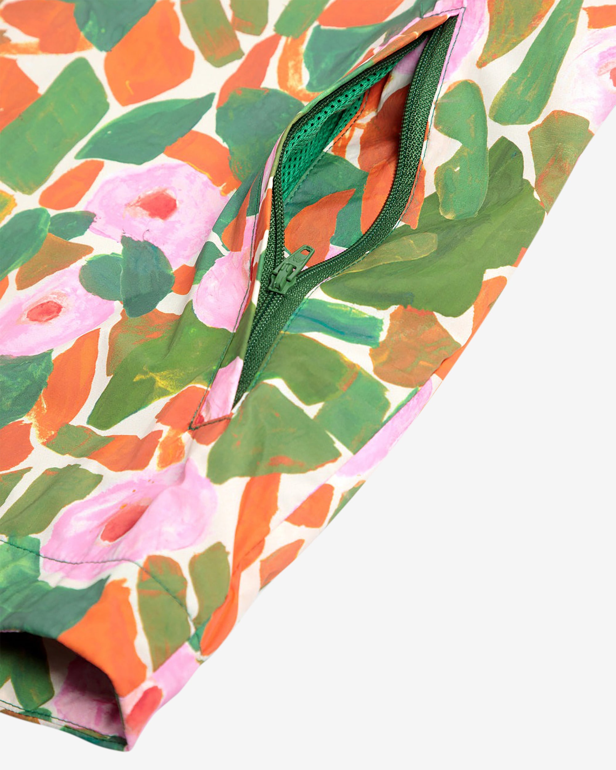 Bobo Choses Floral Print Windstopper Jacket for Kids - Lightweight Water-Resistant Outdoor Windbreaker for Spring & Fall - Perfect for Park Playdates, School Runs, and Family Adventures