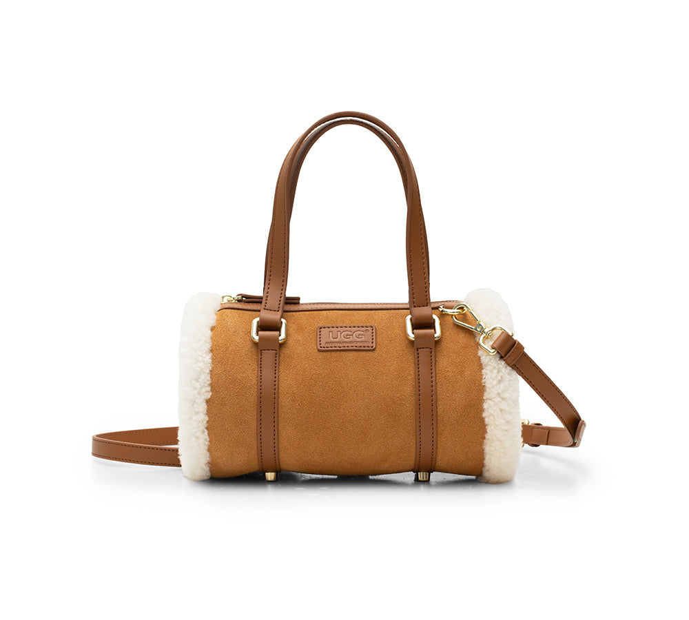 Australian Shepherd® Women's Adjustable Strap Shoulder Bag with Zip Closure - Perfect for Work, Travel & Everyday Use | Quiana Handbag for Women