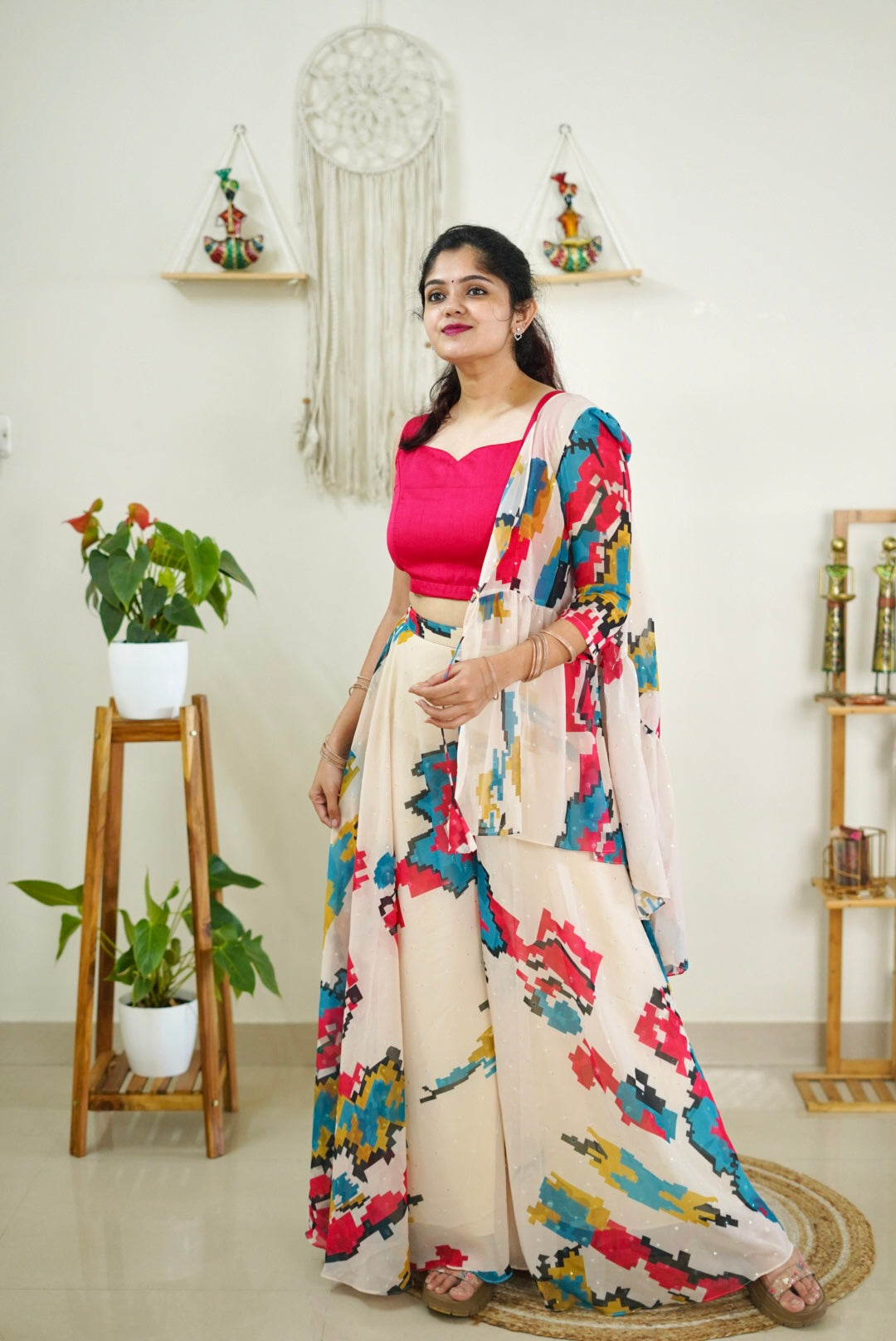 DD586 Maya Simple and Elegant Co-ords Set - Stylish Women's Matching Outfit for Casual Wear, Date Night & Summer Vacation