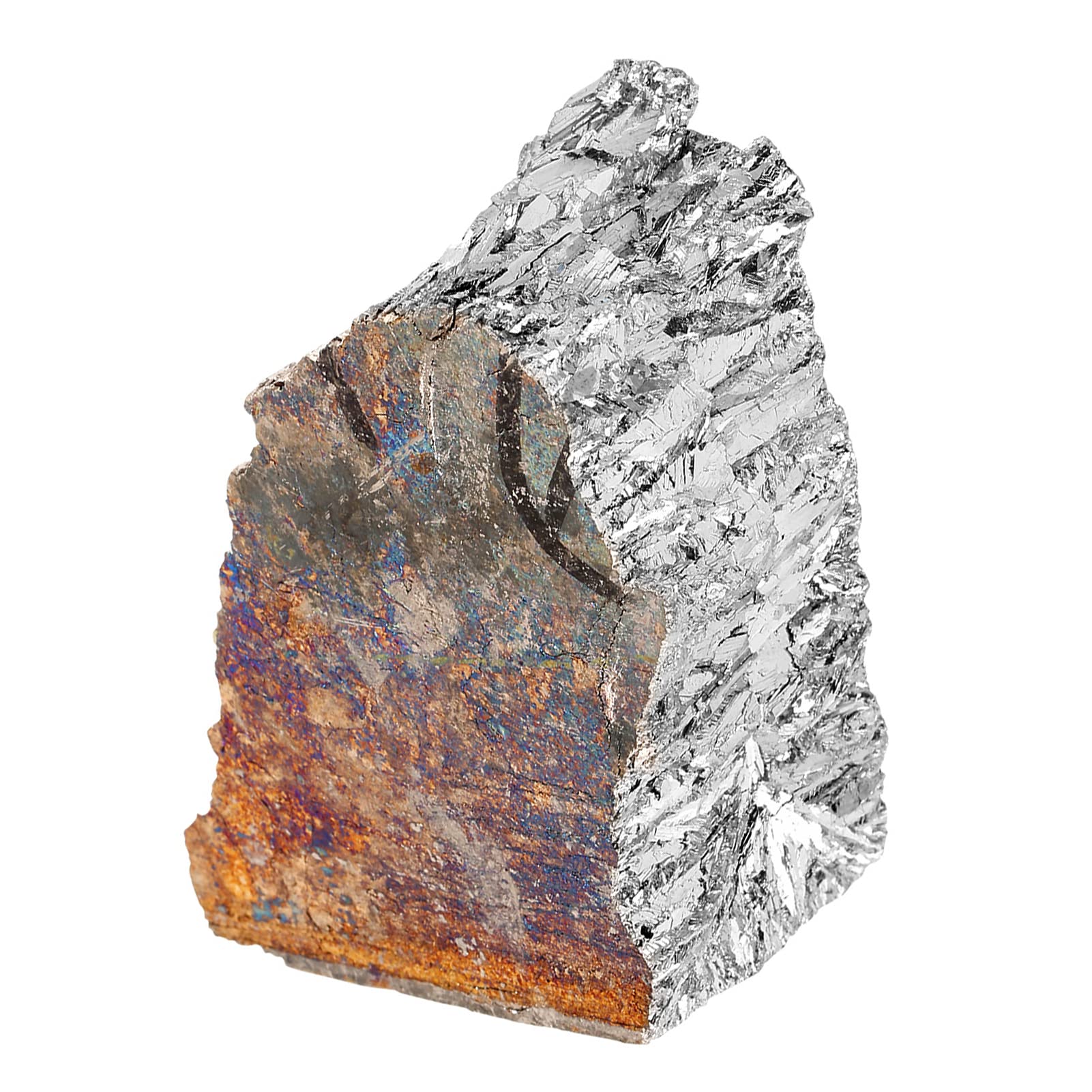 High-Purity Bismuth Ingot & Crystal - Low Conductivity for Semiconductors, Cosmetics, Superconductors & Flame Retardants | Perfect for Lab Experiments, Jewelry Making & Electronic Components