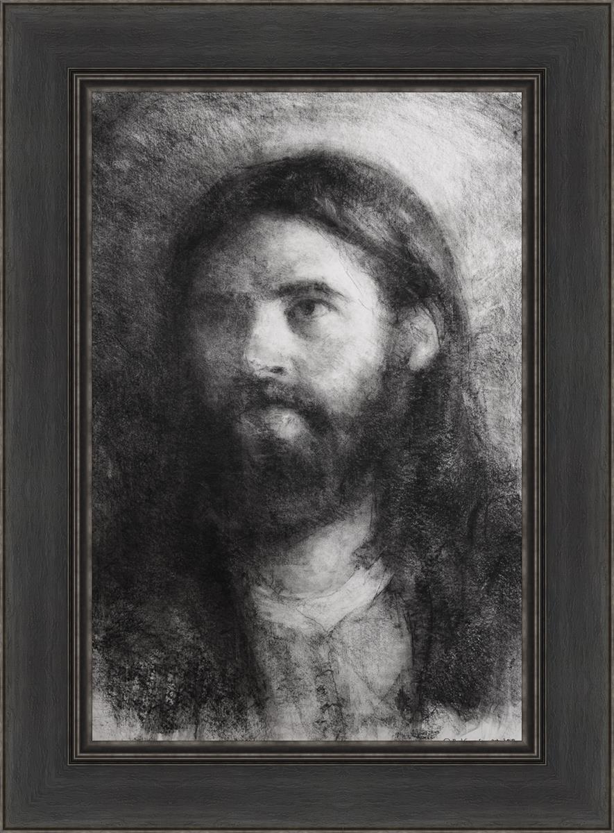 Man of Sorrows by Paul Romeri - Premium Grass Wall Art for Home & Office Decor - Perfect for Living Rooms, Bedrooms, and Workspaces
