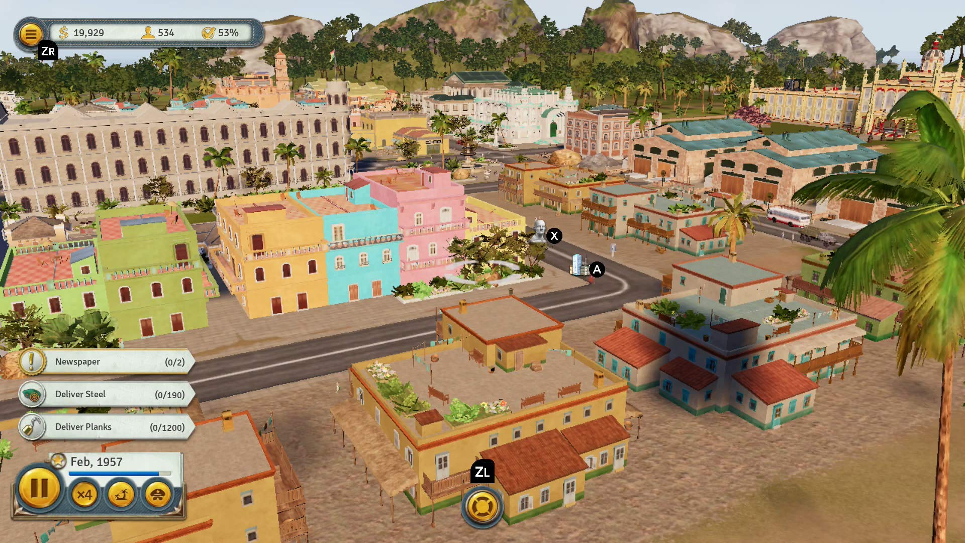 Tropico 6 - Nintendo Switch Game | Political Simulation & Strategy Building Game for Adults | Play Anytime on Your Switch Console at Home or Travel
