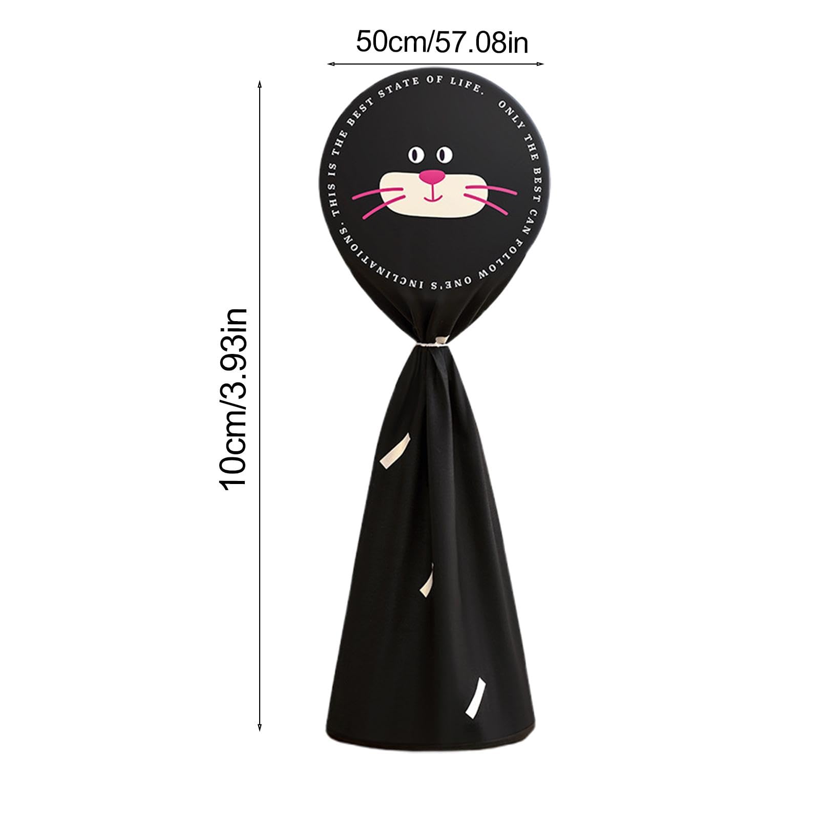 Cat Design Pedestal Fan Cover - Washable Round Electric Fan Guard & Dust Protector for Standing Floor Fans | Safety Dustproof Cover for Home, Office, and Nursery Use