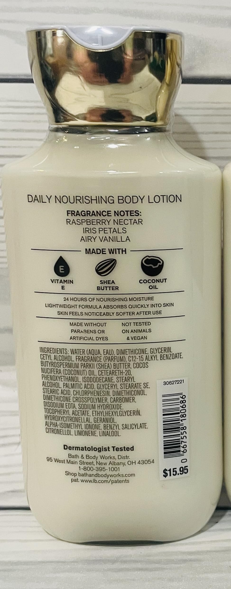 Bath & Body Works Butterfly Scented Body Lotion - 8oz Each, Pack of 2 (Packaging May Vary) | Moisturizing Hand & Body Cream for Dry Skin, Perfect for Daily Use & Gift Giving