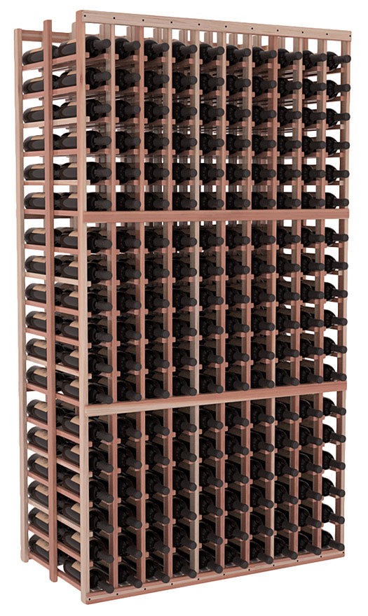 InstaCellar 10 Column Double Deep Rack - Heavy Duty Metal Wine Rack for Home & Commercial Use | Perfect for Wine Cellars, Restaurants & Bars