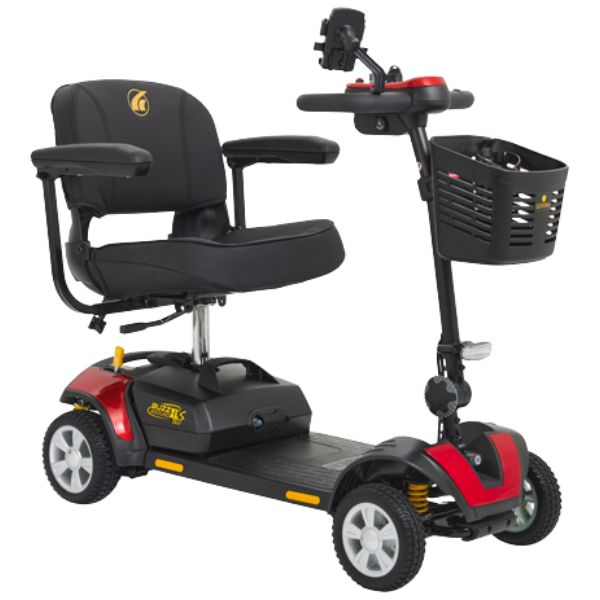 Golden Technologies Buzzaround XLS HD 4-Wheel Mobility Scooter - Heavy Duty Electric Scooter for Adults & Seniors - Indoor/Outdoor Use for Shopping, Travel & Home Mobility