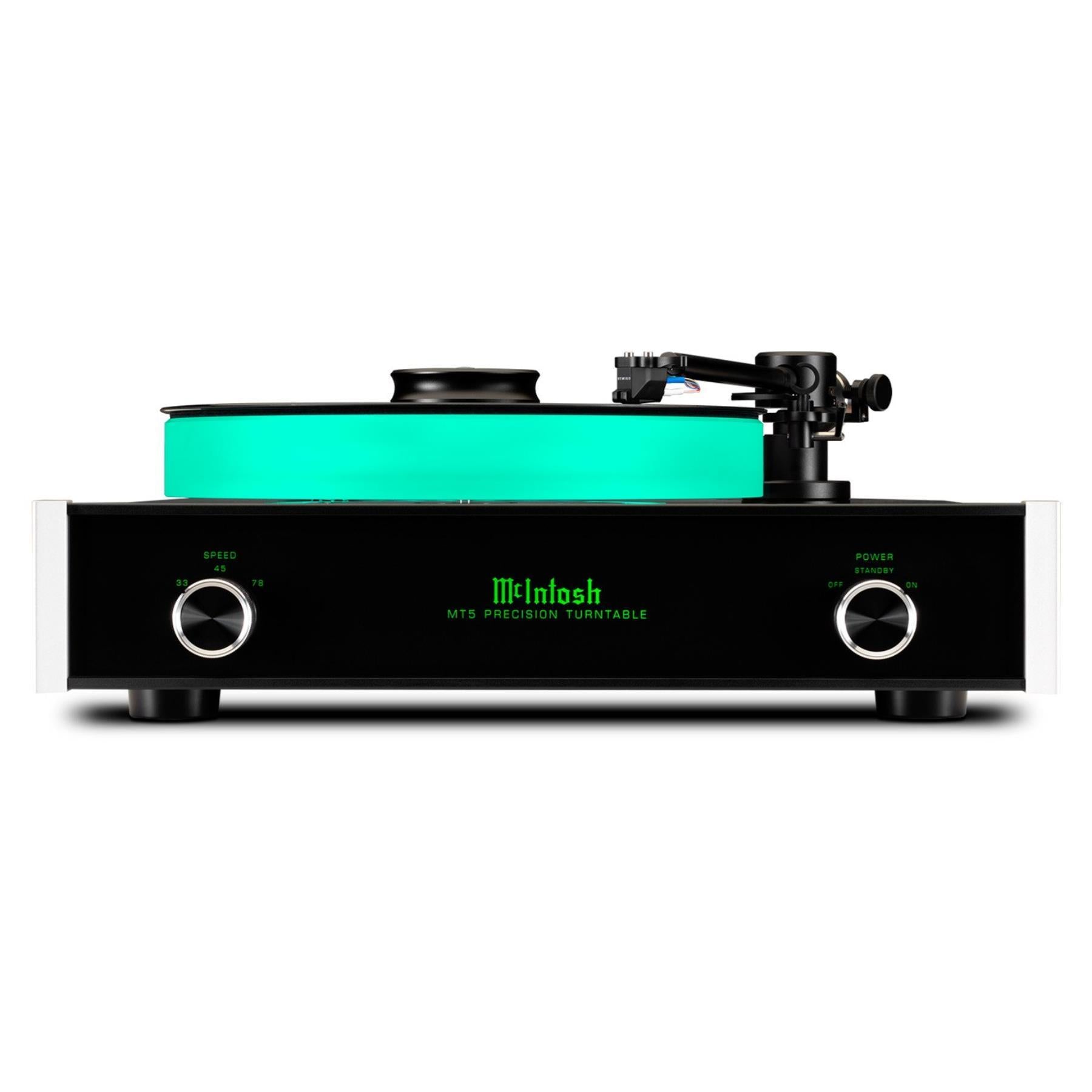 McIntosh MT5 Precision Turntable - High-End Audiophile Turntable with Premium Sound Quality | Perfect for Vinyl Record Collectors & Home Audio Enthusiasts