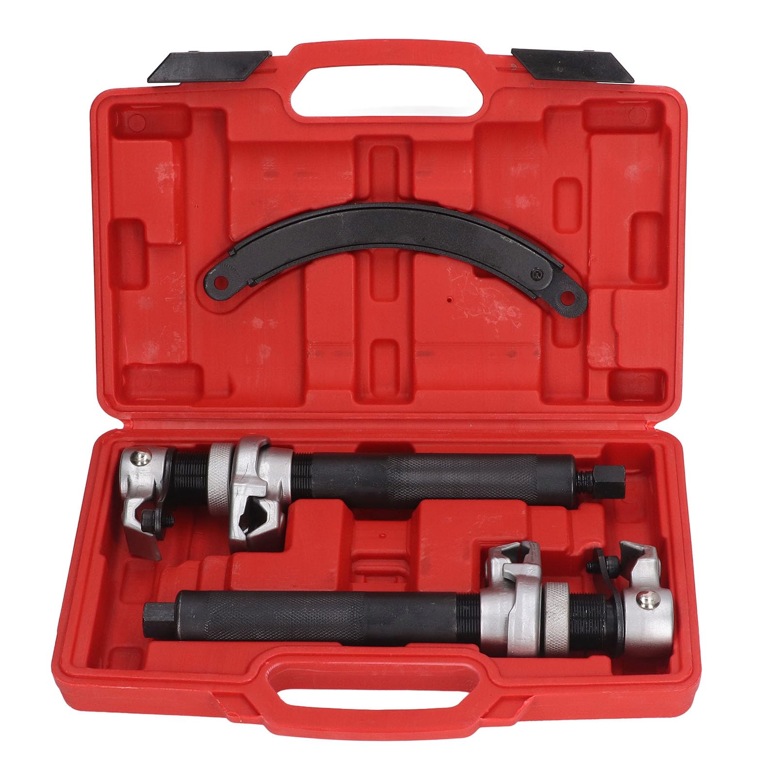 Heavy Duty Spring Compressor Tool Kit - 2200 LB Capacity Coil Spring Compressor with Safety Bracket for Car, Truck, ATV & UTV Suspension Repair | Professional Automotive Strut Spring Removal & Installation Tool for DIY Mechanics & Shops
