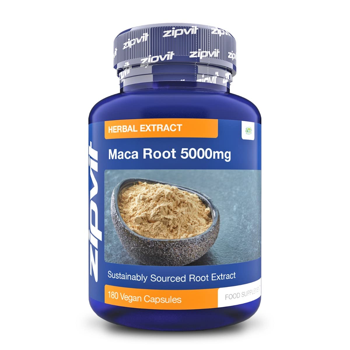 5000mg Premium Maca Root Capsules - Black & Yellow Maca Extract | 180 Vegan Capsules (6 Month Supply) | Vegetarian Society Approved | Natural Energy Booster for Men & Women | Supports Hormonal Balance & Vitality | Perfect for Fitness Enthusiasts & Busy Professionals