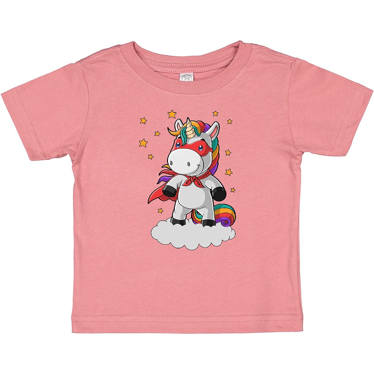 Inktastic Super Unicorn Baby T-Shirt - Cute Cotton Toddler Tee for Boys & Girls - Perfect for Birthday Parties, Playdates & Family Photos