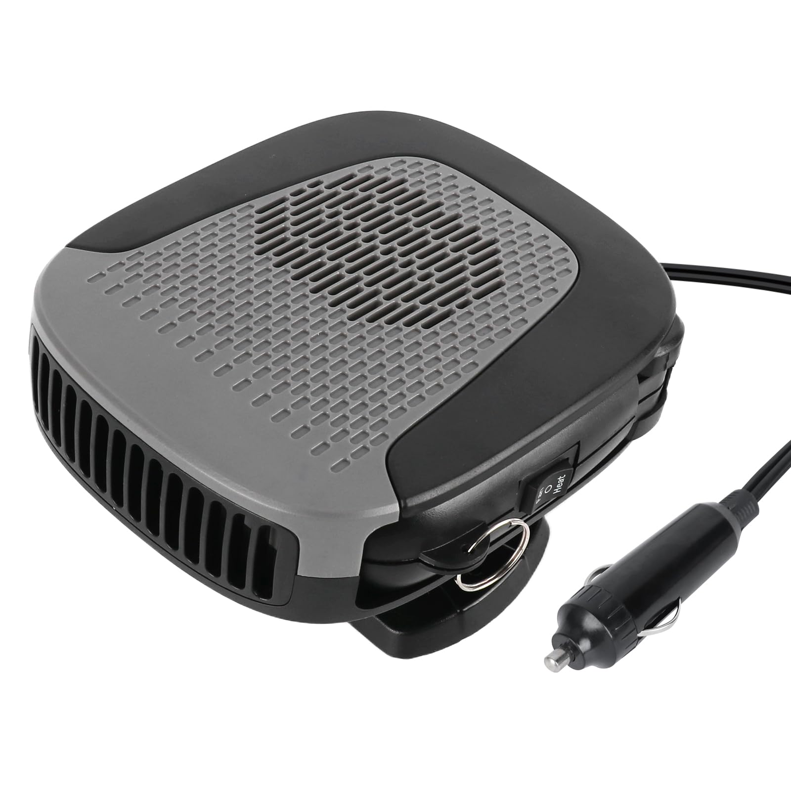12V Portable Car Heater for Winter - Fast Heating Mini Space Heater with Cigarette Lighter Plug for Cars, Trucks, SUVs & RVs - Perfect for Defrosting & Staying Warm in Cold Weather