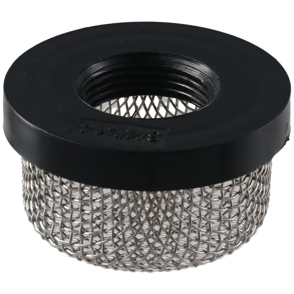 FEIYING Stainless Steel Mesh Inlet Filter Strainer - High Flow Water Aerator Screen for Faucet, Shower Head, and Garden Hose (3 Pack) - Perfect for Kitchen, Bathroom, and Outdoor Use