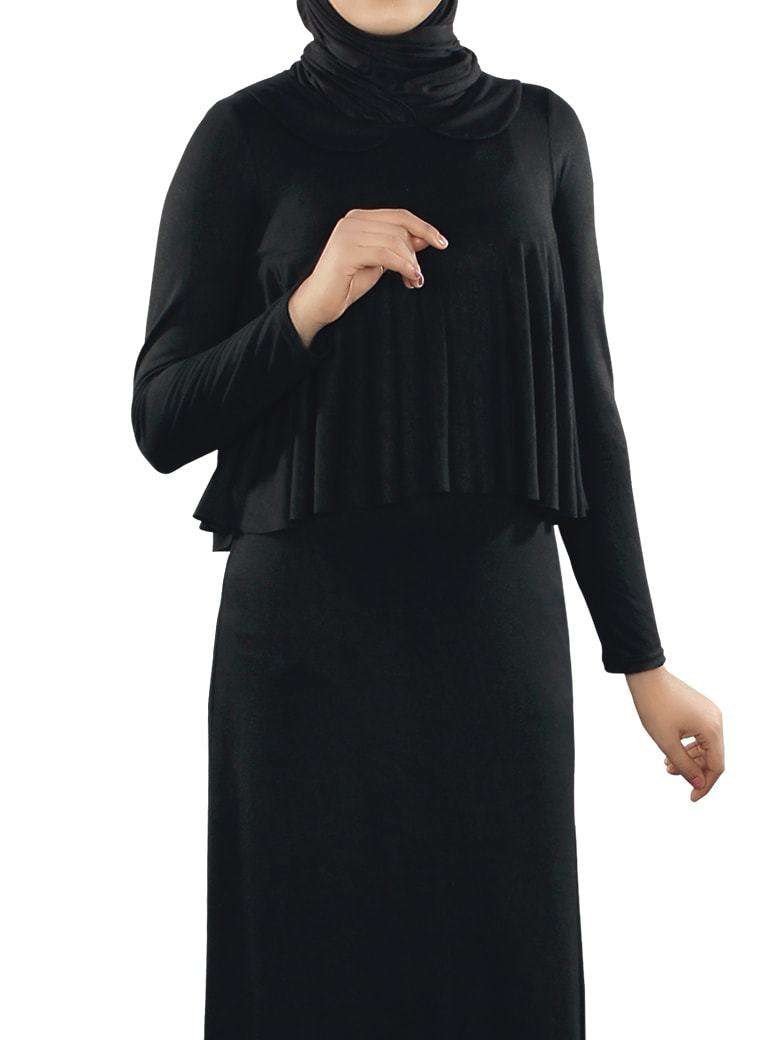 Stylish Daniya Jersey Abaya - Comfortable & Modest Islamic Dress for Women - Perfect for Prayer, Daily Wear & Special Occasions
