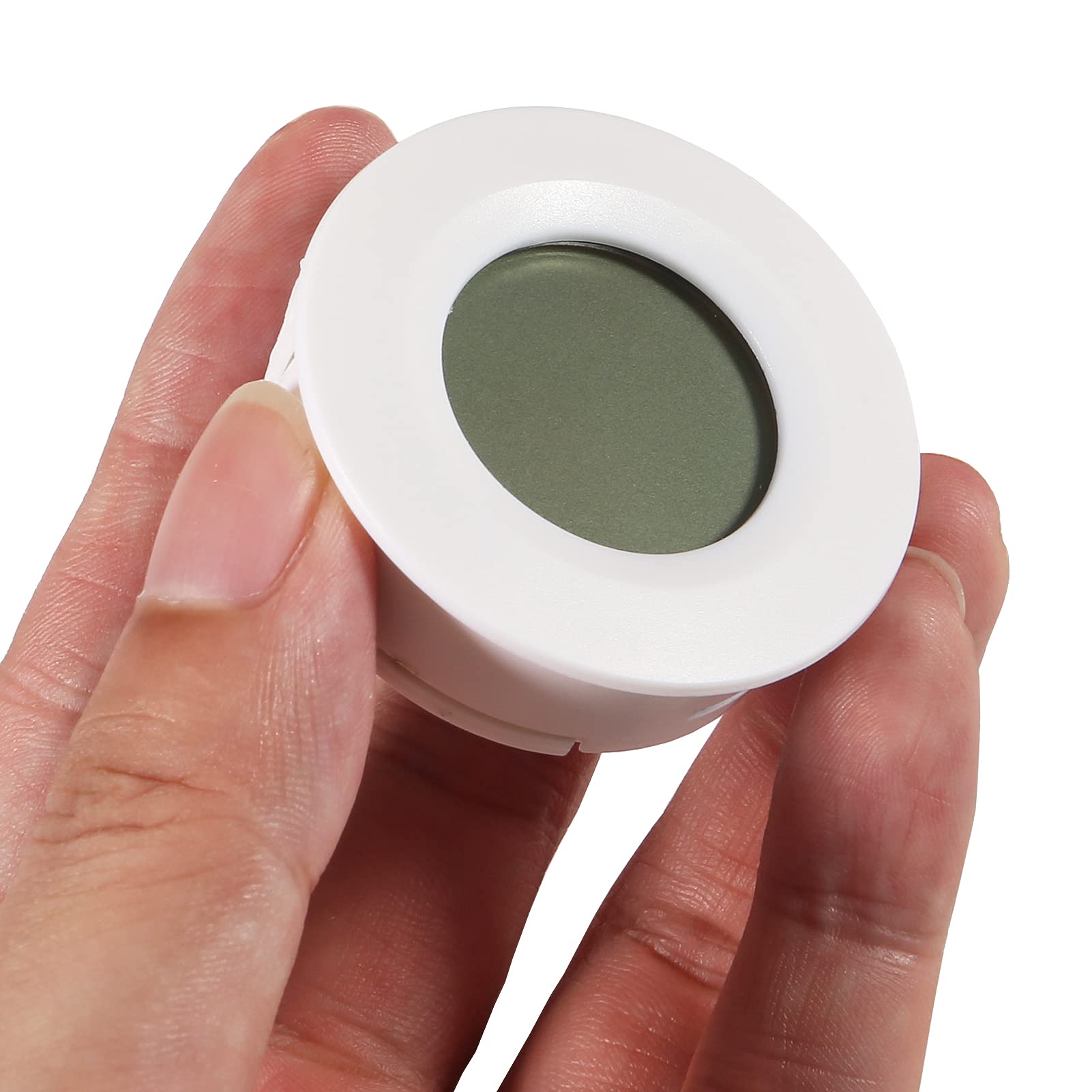 4-Pack Mini Digital Hygrometer Thermometer with LCD Display - Indoor/Outdoor Humidity & Temperature Monitor for Humidifiers, Dehumidifiers, Greenhouse, Reptile Terrariums, Plant Care & Humidors (White) - Fahrenheit(℉)/Celsius(℃) Switchable - Perfect for Home, Office & Gardening Use