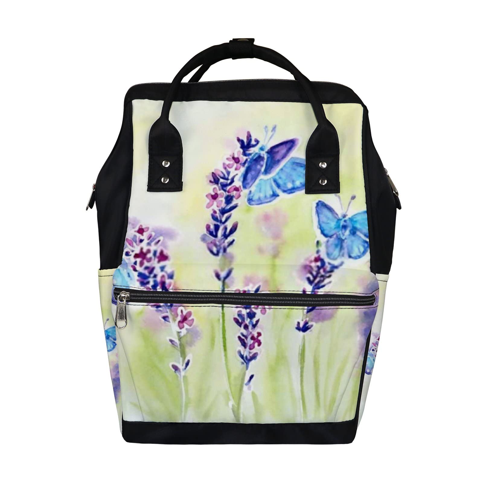 Vintage Waterproof Diaper Backpack - Large Capacity Travel Bag for Baby & Laptop | Stylish Unisex Design for Parents