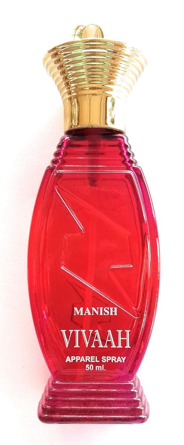 Manish Vivaah Premium Perfume Spray for Men & Women - 50ml Long-Lasting Fragrance for Weddings, Parties & Special Occasions