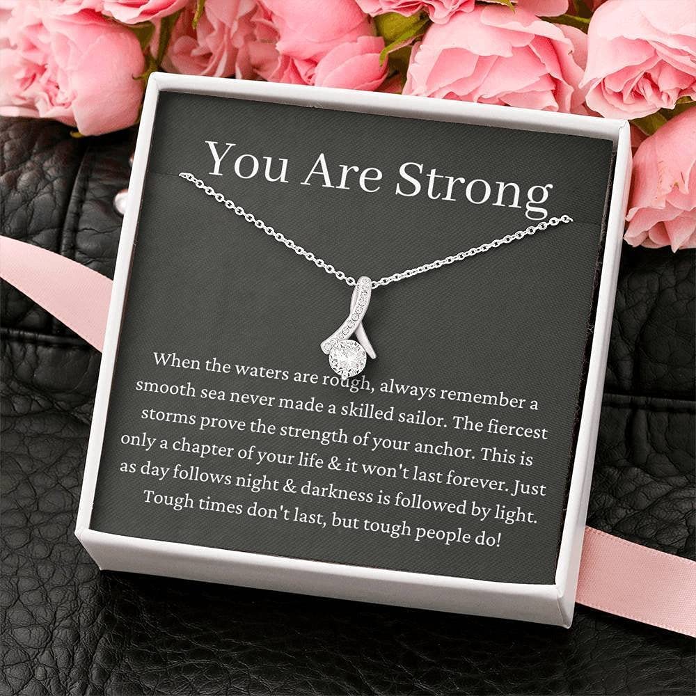 Personalized Inspirational Ribbon Gift for Get Well, Breakup, Divorce & Anxiety - Thoughtful Encouragement Present for Friends & Loved Ones - Perfect for Hospital Recovery, Emotional Support & Cheering Up