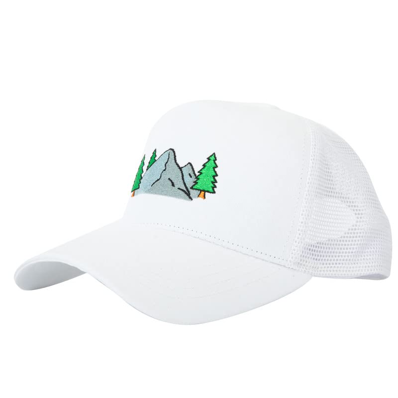 Unisex Cotton Embroidery Baseball Cap - Adjustable Dad Hat for Men & Women - Black Trucker Hat for Outdoor Sports & Casual Wear - Perfect for Hiking, Running, Travel and Daily Fashion