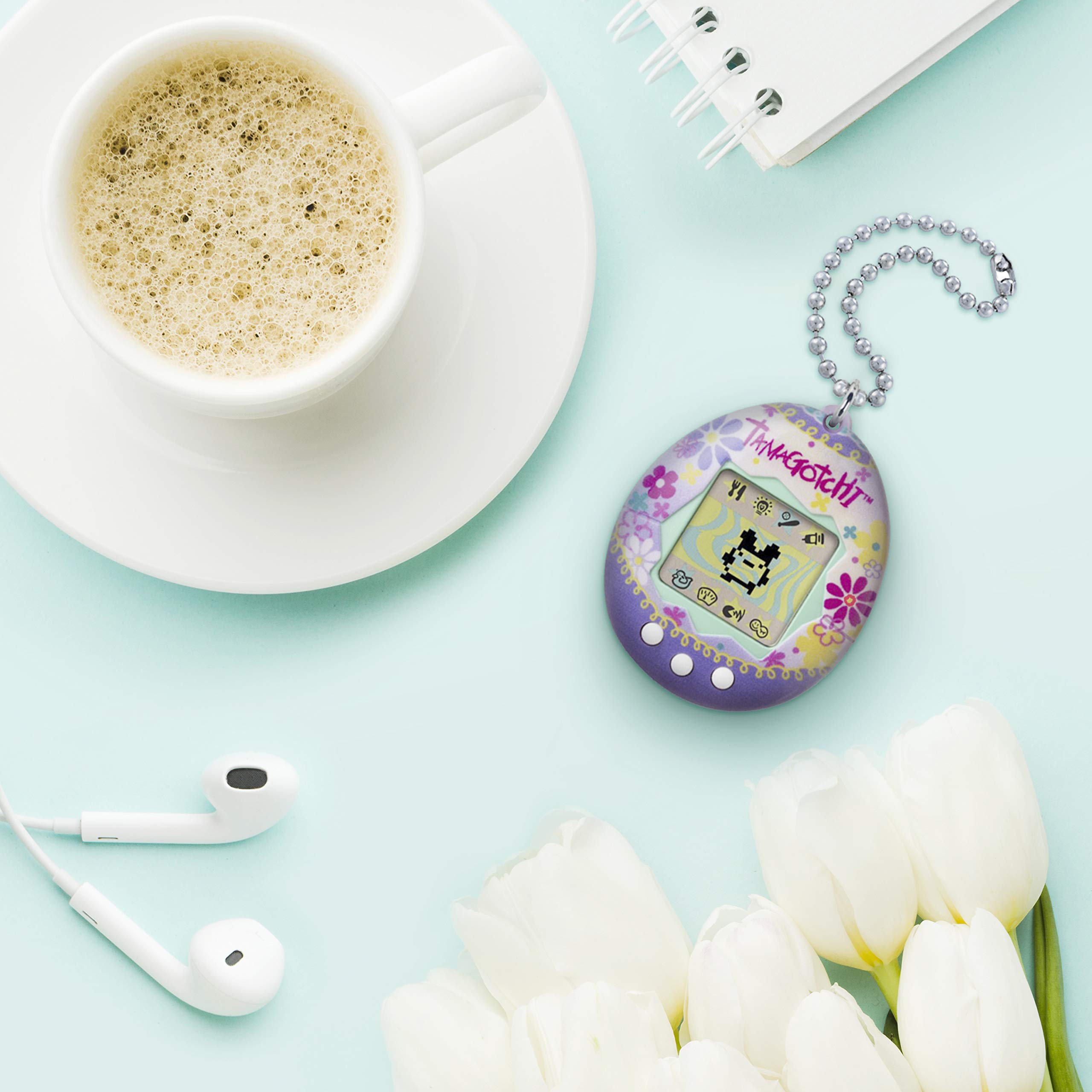 Original Tamagotchi Virtual Pet by Bandai America - Interactive Digital Toy for Kids & Adults - Perfect for Stress Relief, Nostalgic Fun & On-the-Go Entertainment