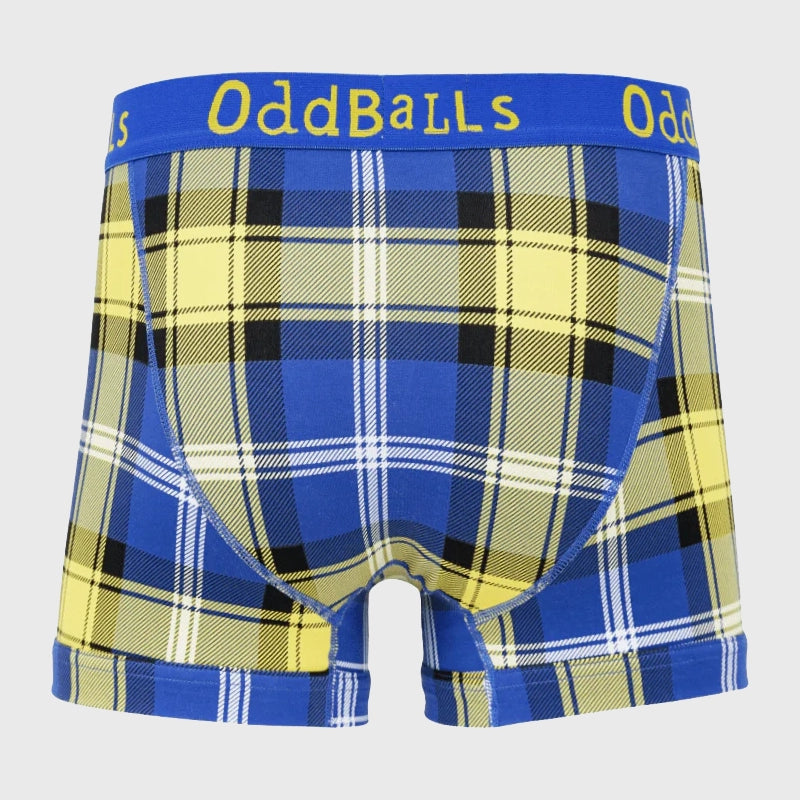 My Name's Doddie Tartan Boxer Shorts for Men - Comfortable Cotton Underwear | Perfect for Casual Wear, Lounge & Sleep