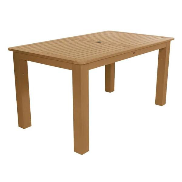 Outdoor Rectangular Counter Height Dining Table - Weather-Resistant Patio Furniture for Backyard, Deck, and Garden Dining - Perfect for Entertaining Guests