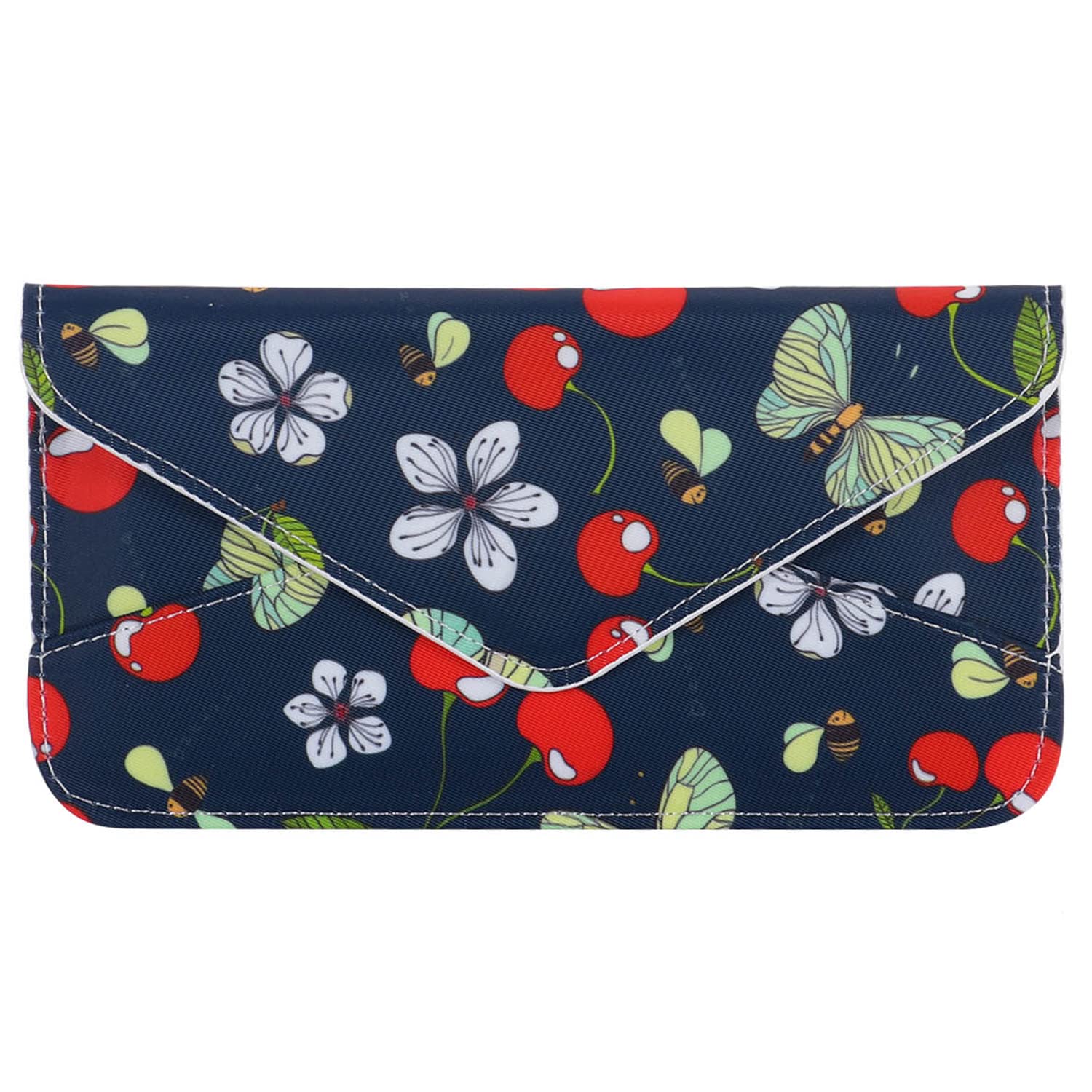 XEYOU Women's Slim RFID Blocking Leather Card Holder - Stylish Envelope Wallet for Credit Cards, ID & Cash - Perfect for Everyday Use, Travel & Gift Giving