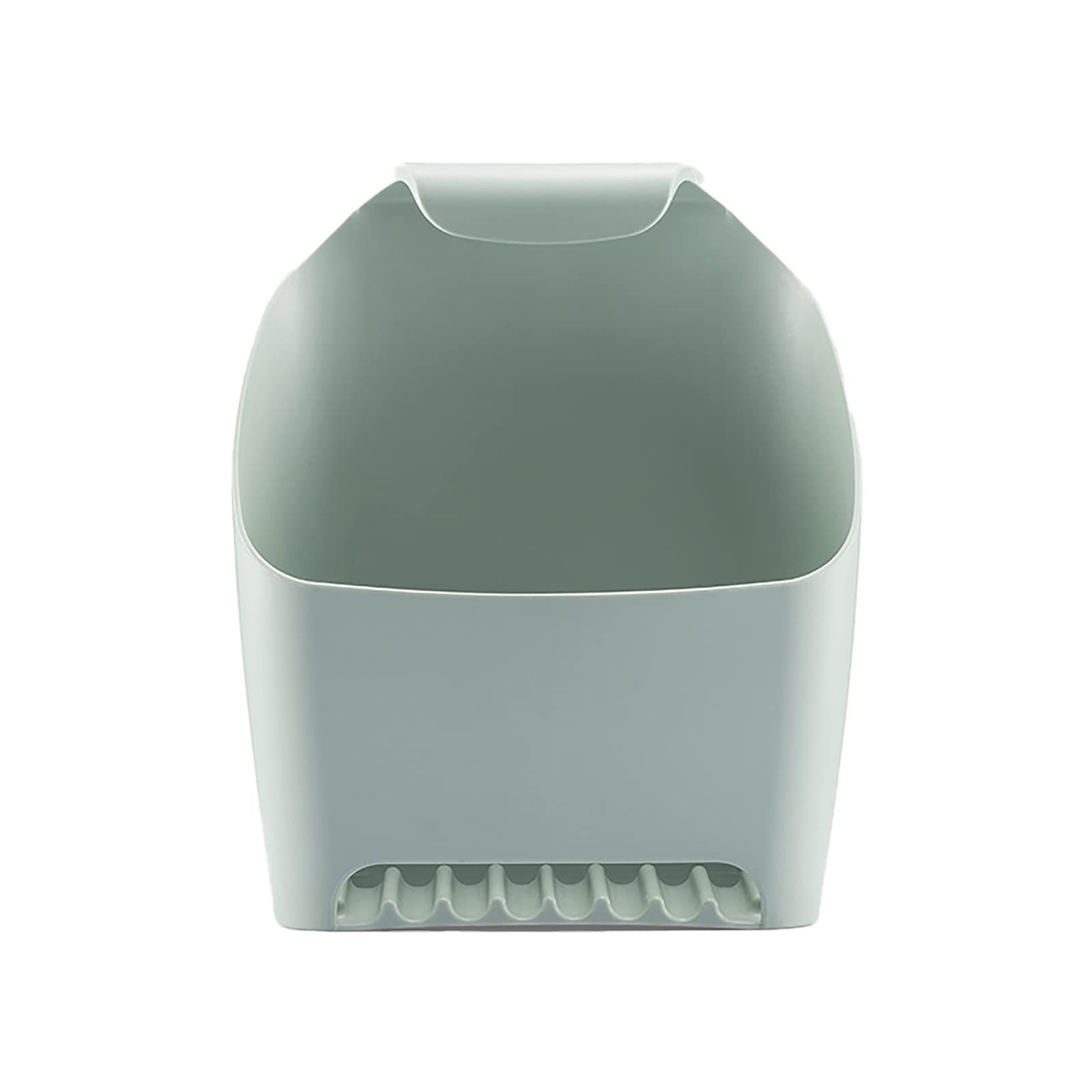 MARMODAY Hanging Metal Wire Basket - Multi-Purpose Organizer for Bathroom Towels, Kitchen Utensils, Mail & Magazines - 1 Piece Green Storage Solution - Perfect for Small Space Organization in Home, Office or Dorm