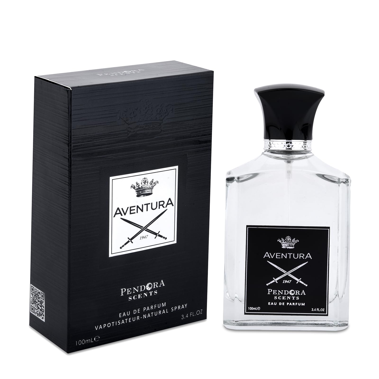 PENDORA SCENTS Aventura EDP - 100ml Unisex Perfume | Long Lasting Eau De Parfum for Men & Women | Luxury Fragrance with Strong Sillage | Perfect for Date Night, Office & Special Occasions
