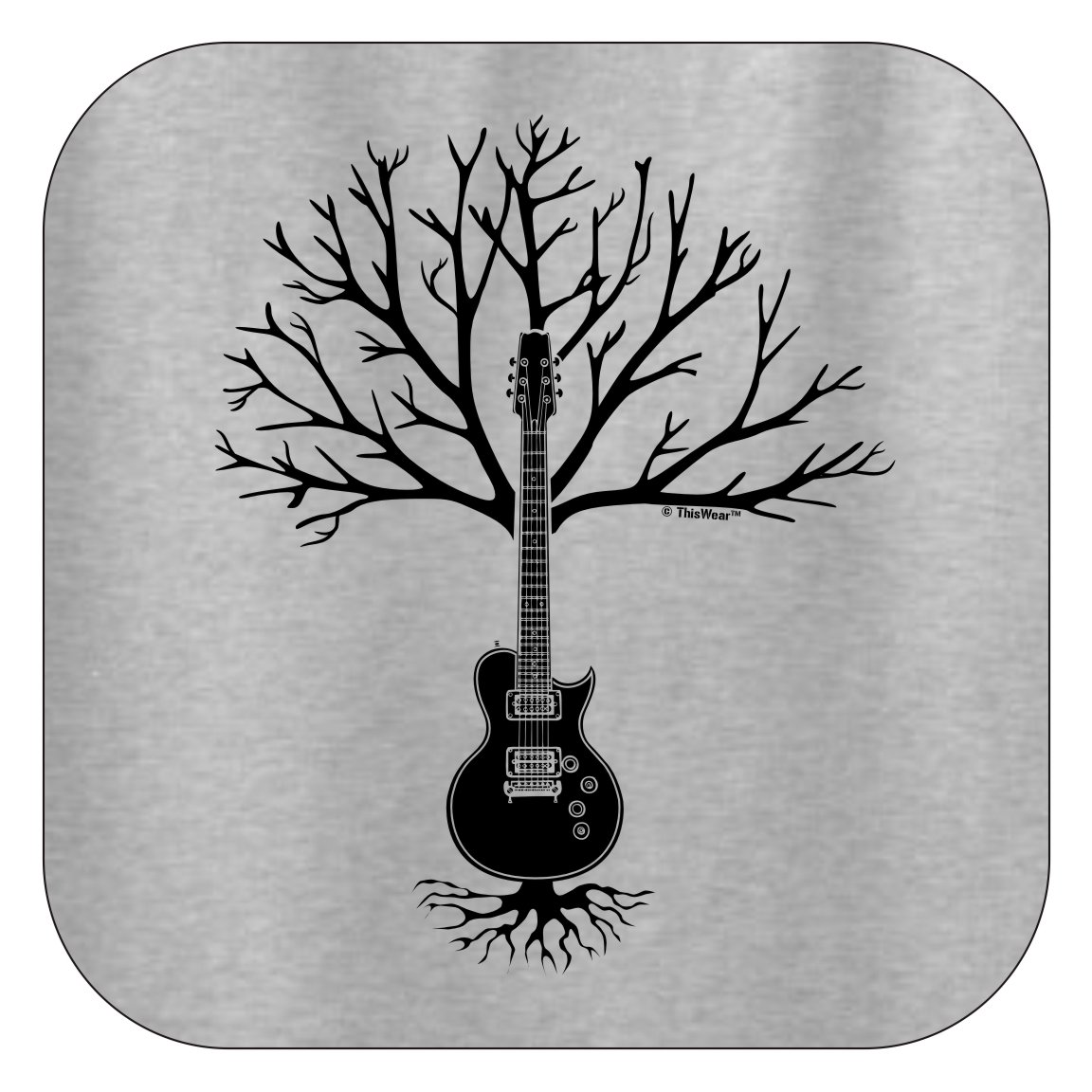 ThisWear Tree of Life Guitar Hoodie - Music Lovers Sweatshirt for Men & Women - Perfect for Concerts, Gifts & Casual Wear