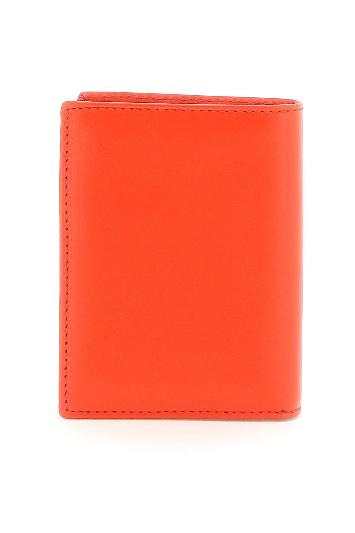 Comme des Garçons Genuine Leather Small Bifold Wallet for Men - Stylish & Compact Card Holder for Everyday Use, Travel & Gifts