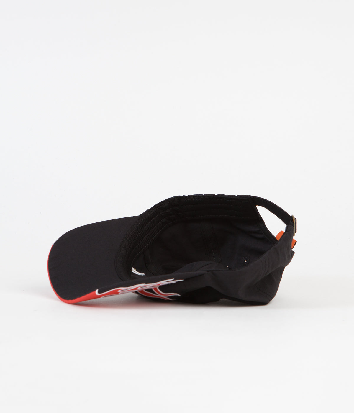 Butter Goods Flame Cap - Black Snapback Hat for Men & Women | Stylish Streetwear Accessory for Urban Fashion & Outdoor Activities