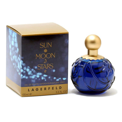 Lagerfeld Sun Moon Stars 100ml Eau de Toilette for Women - Romantic Evening Fragrance, Date Night & Special Occasion Perfume