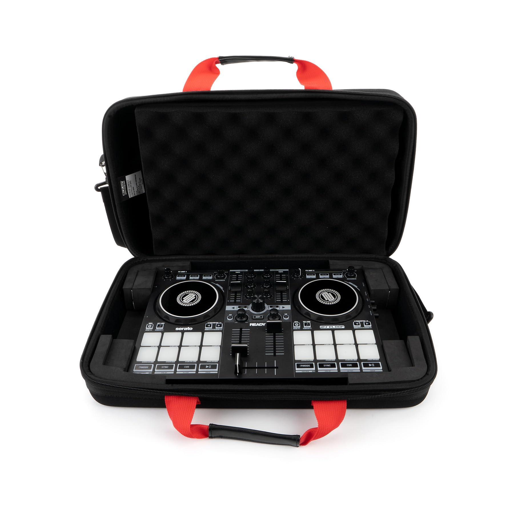 Reloop Premium Compact DJ Controller Bag - Durable Hard Foam Case for Reloop, Pioneer, Numark & More - Perfect for Travel, Gigs & Studio Use