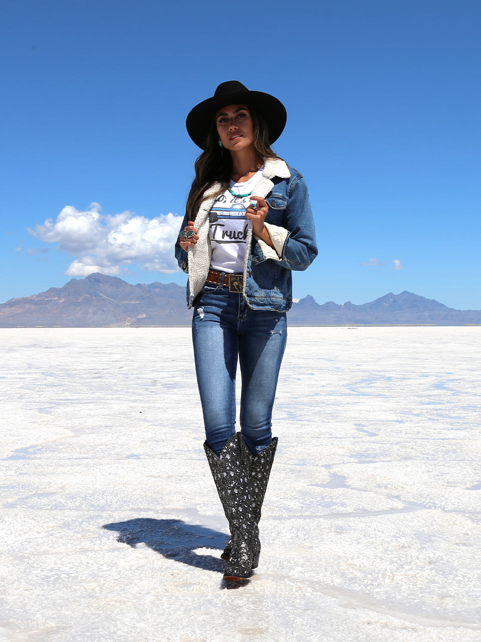 Women's White Embroidered Black Glitter Overlay Cowboy Boots with Snip Toe - Western Fashion for Country Dancing, Rodeos & Casual Wear