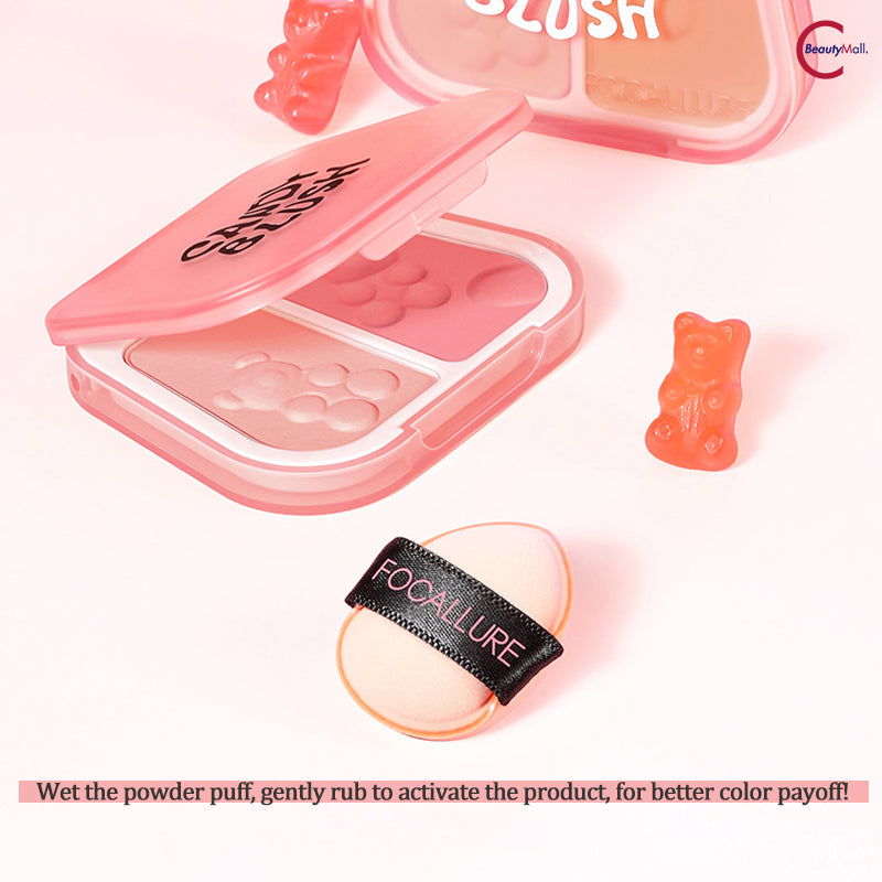 FOCALLURE Dual Color Cream Blush - Long Lasting & Blendable Cheek Makeup for Natural Flush - Perfect for Everyday Wear & Special Occasions