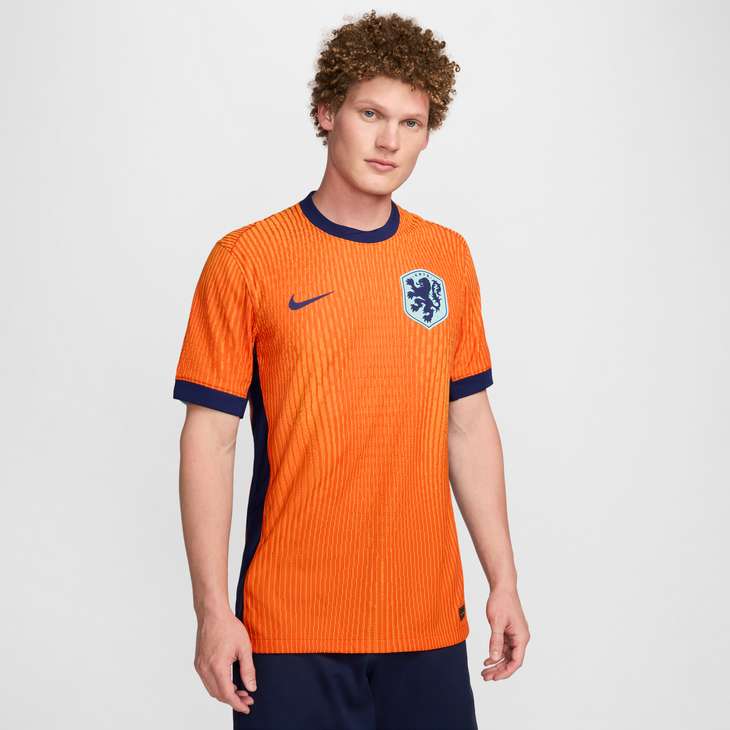 Nike Netherlands 2024/25 Home Men's Football Jersey - Authentic Soccer Shirt for Fans & Players - Perfect for Matchdays, Training & Casual Wear