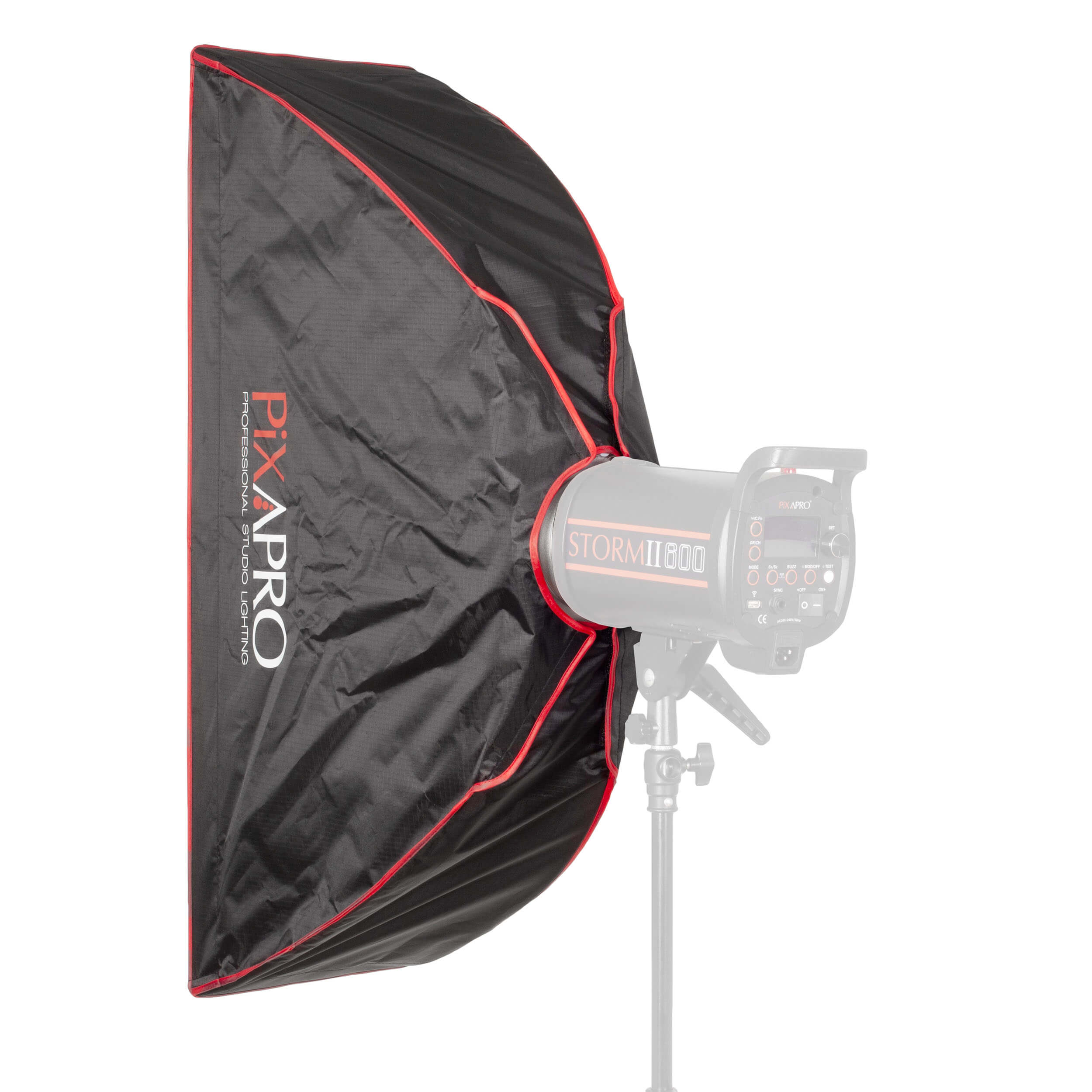 11.8x35.4 Inch Strip Softbox with 4cm Grid - Easy Open Photography Umbrella for Studio Lighting, Portrait & Product Photography